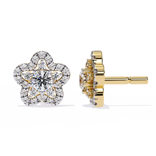 Gentle Glow Diamond Earrings