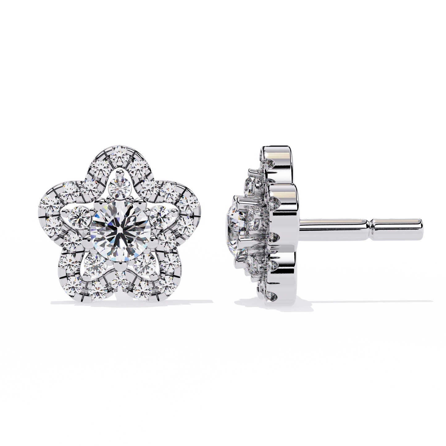 Gentle Glow Diamond Earrings
