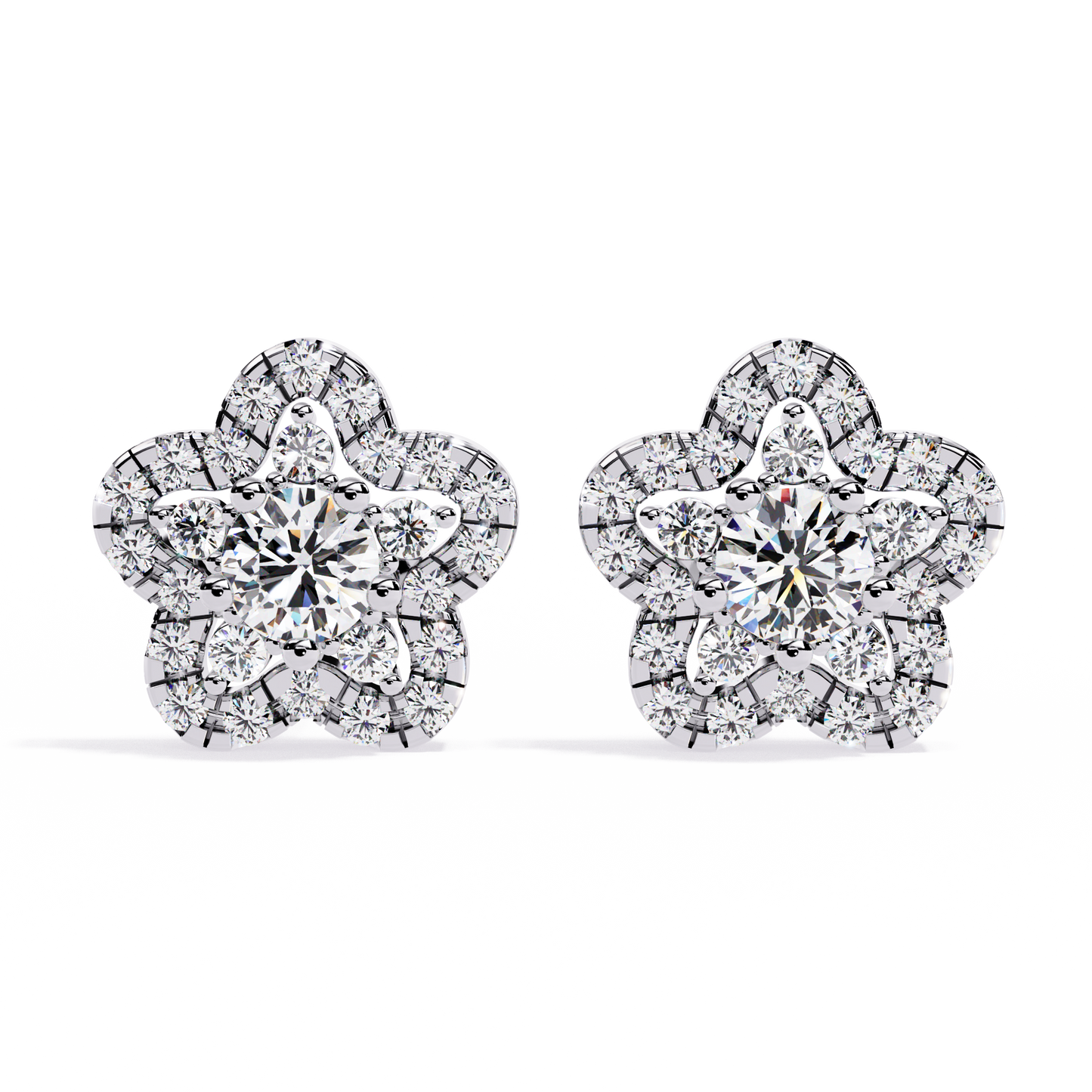 Gentle Glow Diamond Earrings