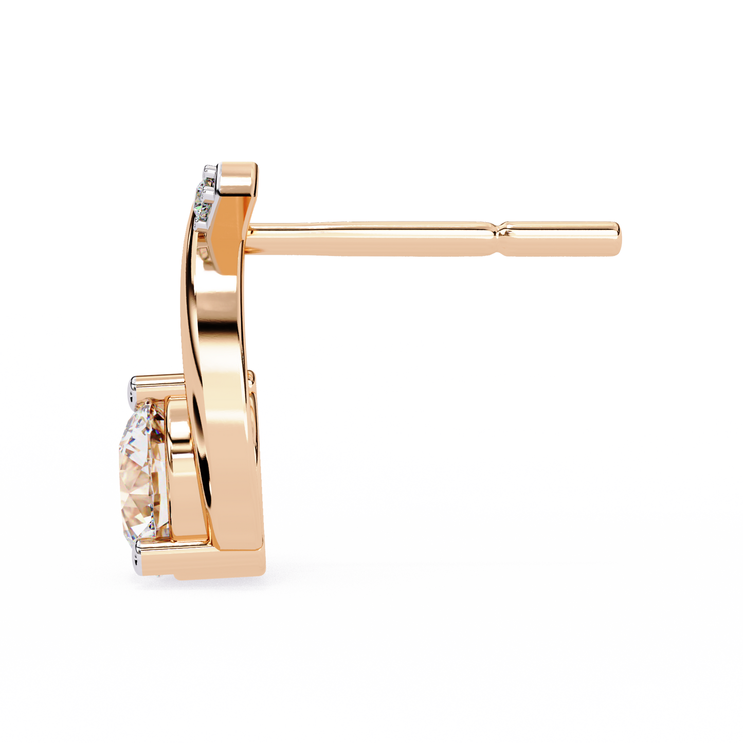 Luxe Minimal Diamond Earings