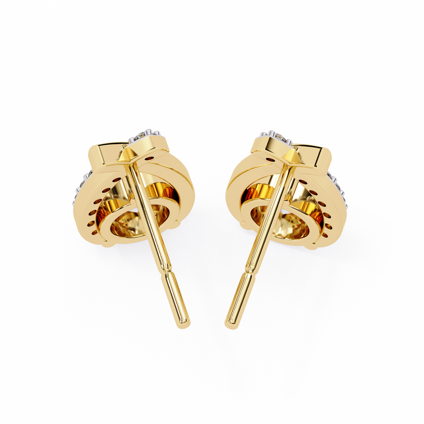 Luxe Minimal Diamond Earings