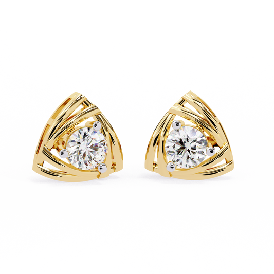 Subtle Shine Diamond Earrings