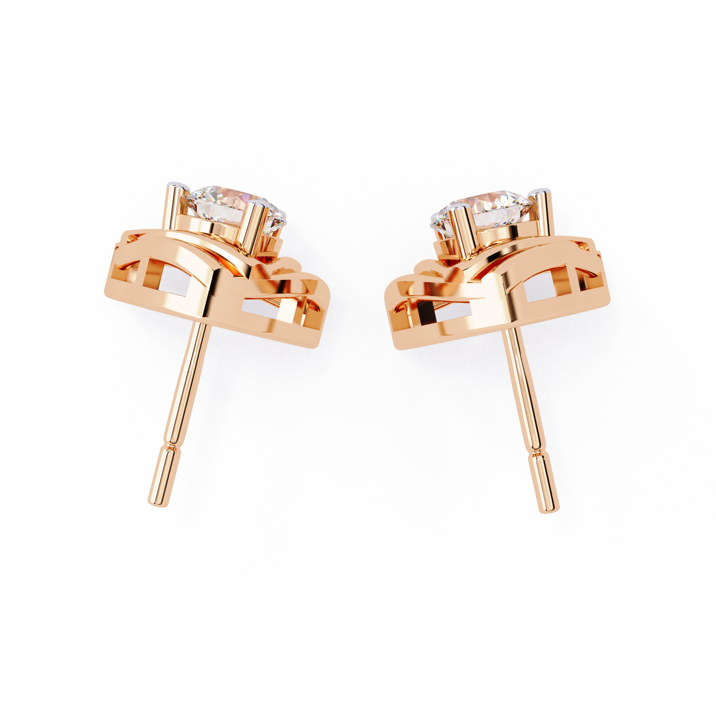 Subtle Shine Diamond Earrings