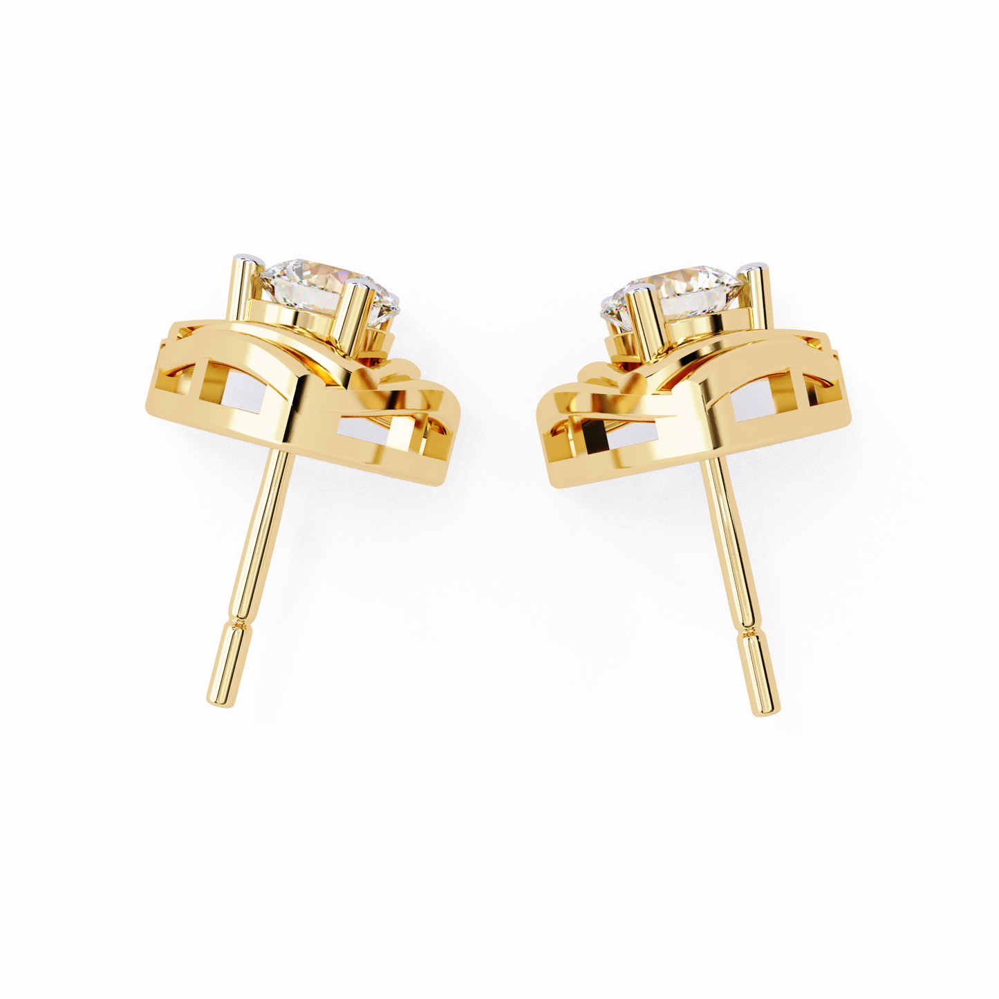 Subtle Shine Diamond Earrings