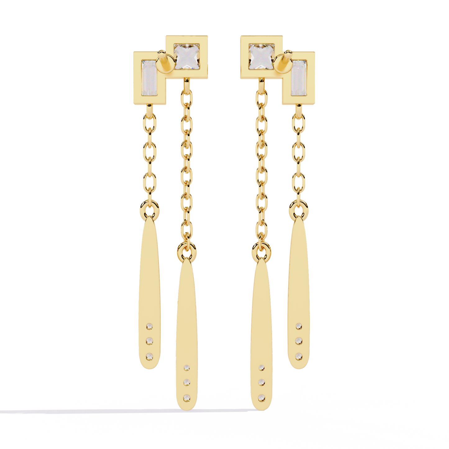 Stellar Dew Diamond Earrings