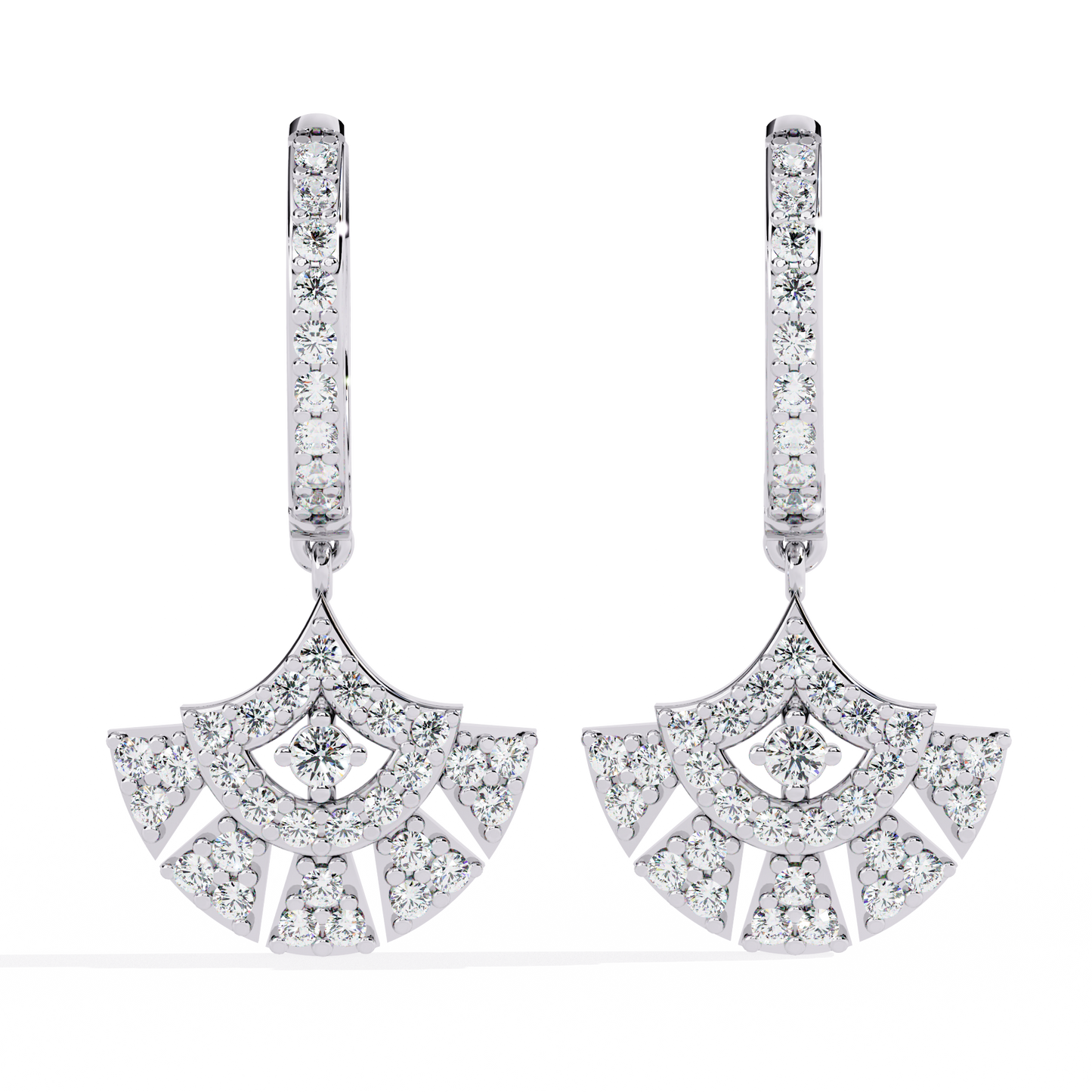 Nova Loops Diamond Earrings