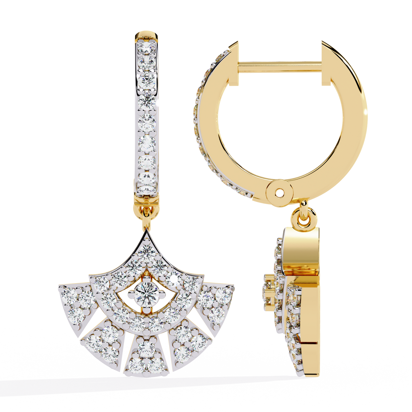 Nova Loops Diamond Earrings