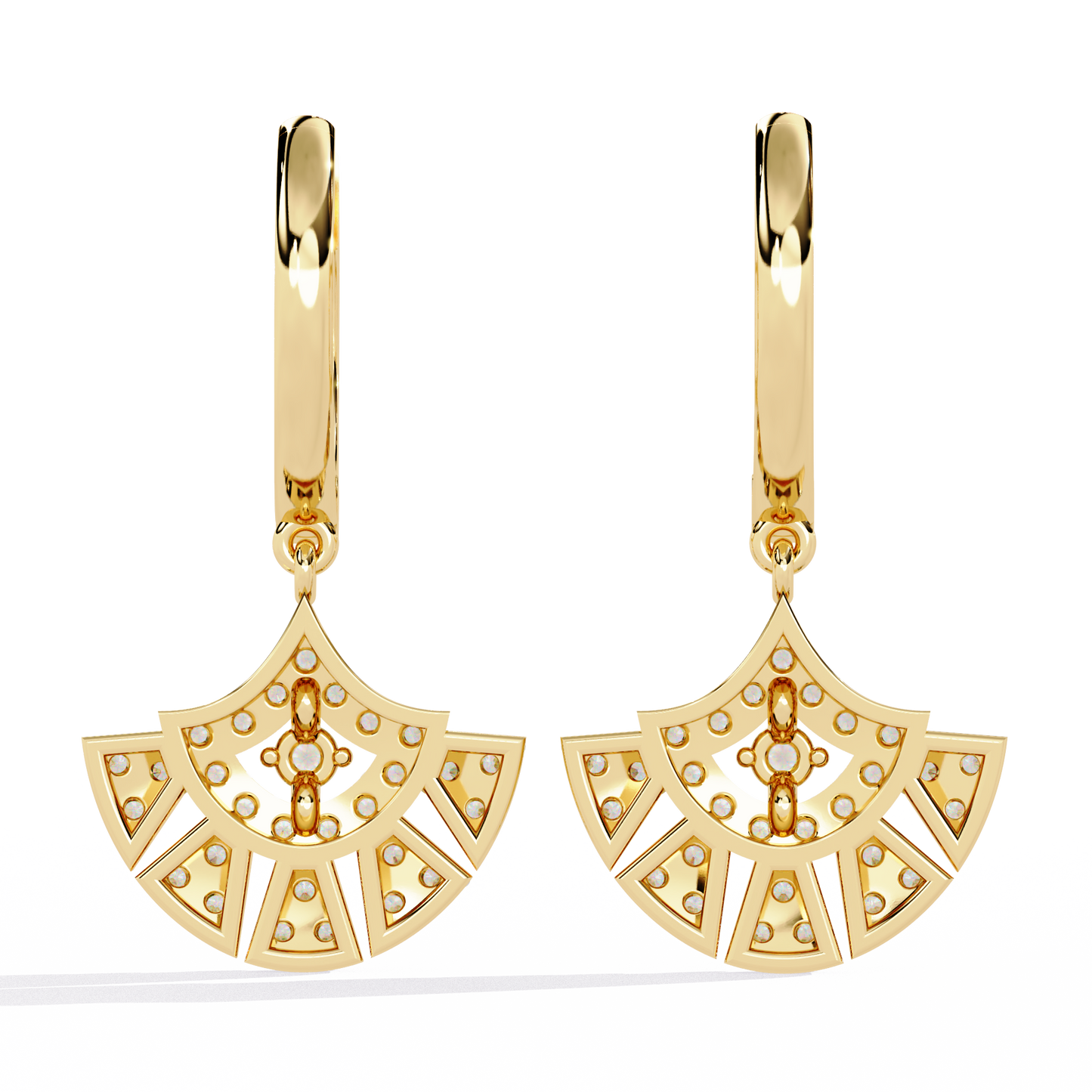 Nova Loops Diamond Earrings