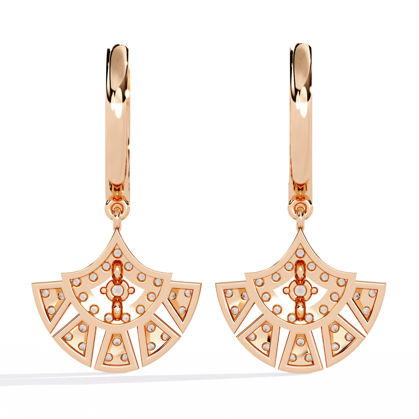 Nova Loops Diamond Earrings
