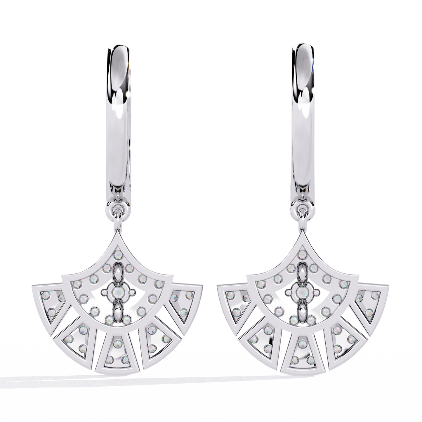 Nova Loops Diamond Earrings