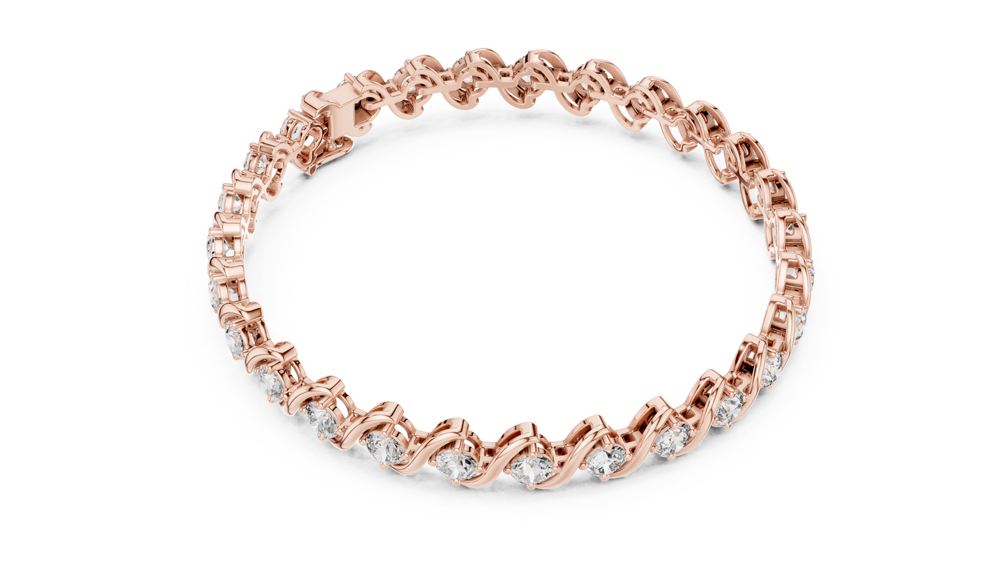 Crownlink Diamond Bracelet