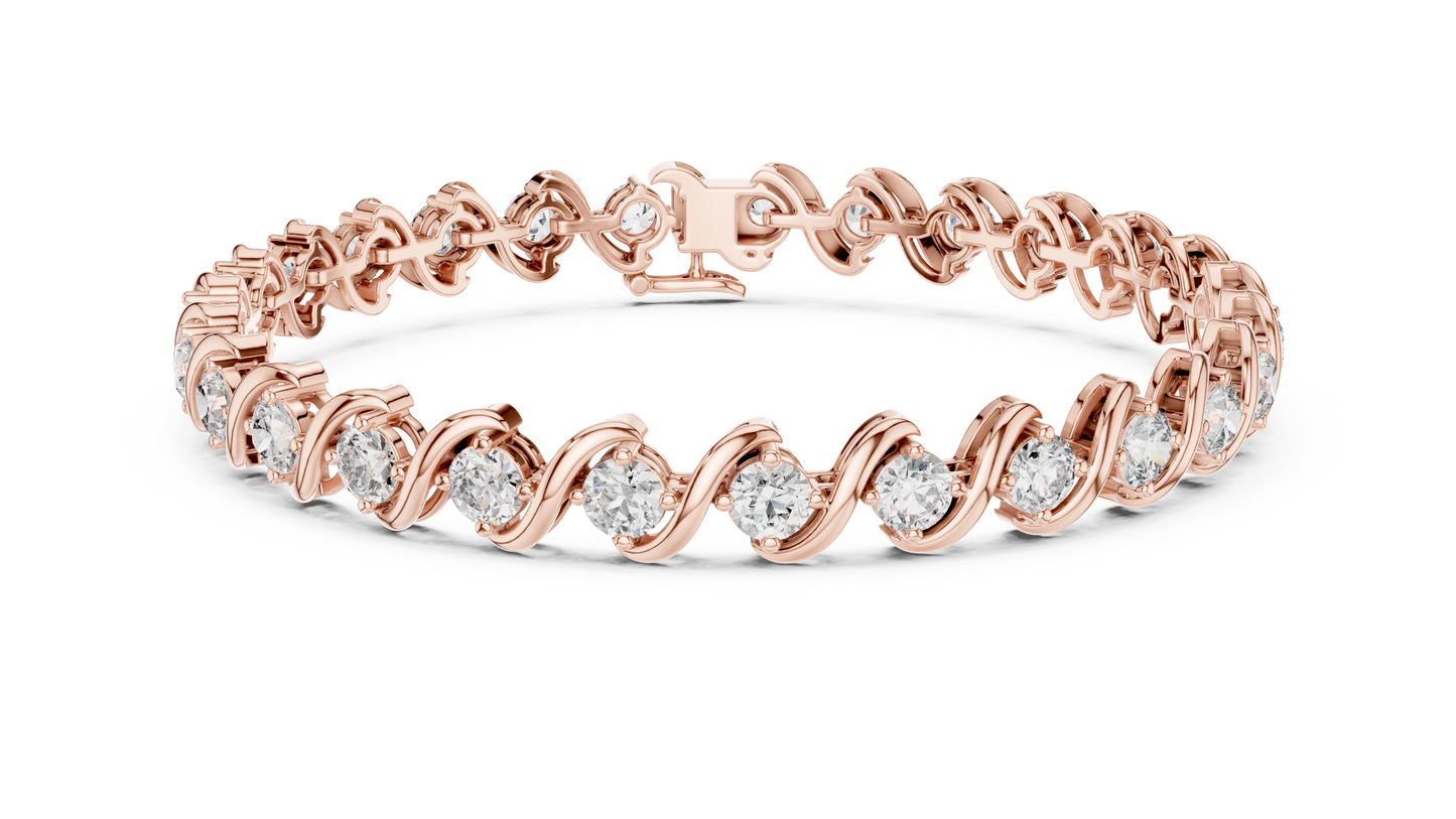 Crownlink Diamond Bracelet