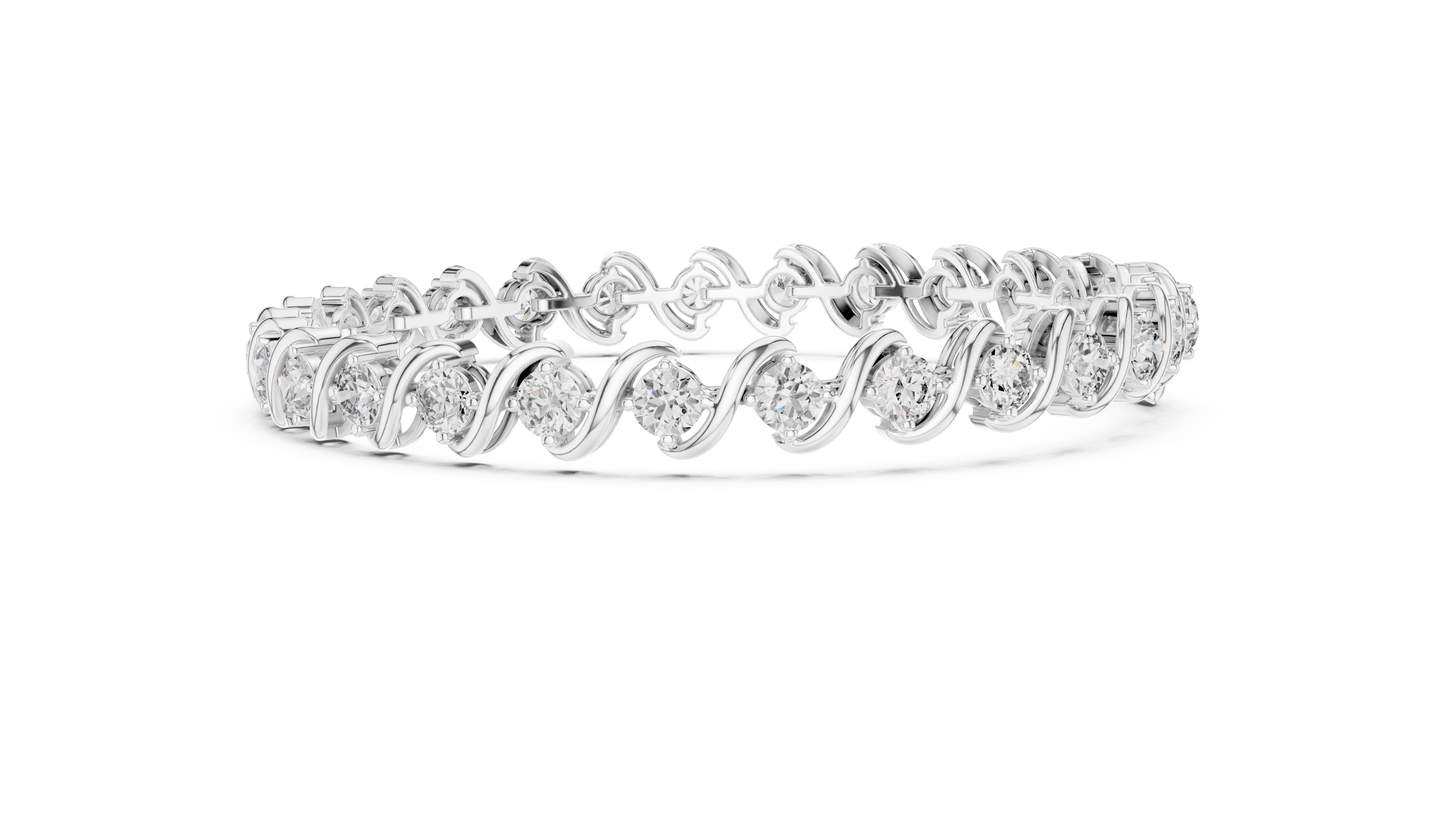 Crownlink Diamond Bracelet
