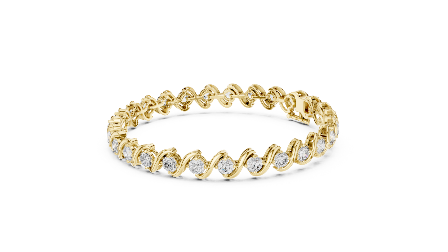 Crownlink Diamond Bracelet