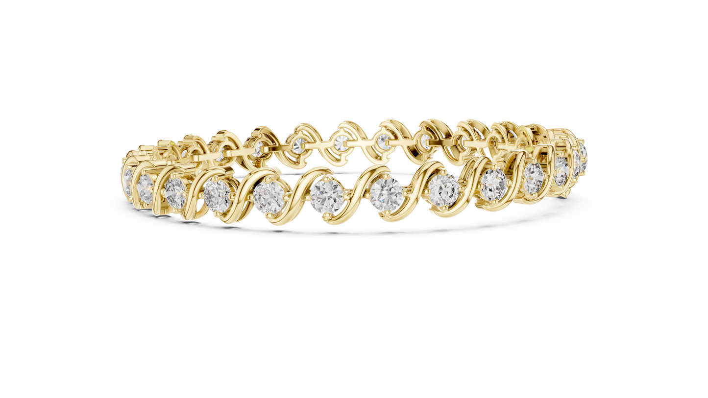 Crownlink Diamond Bracelet
