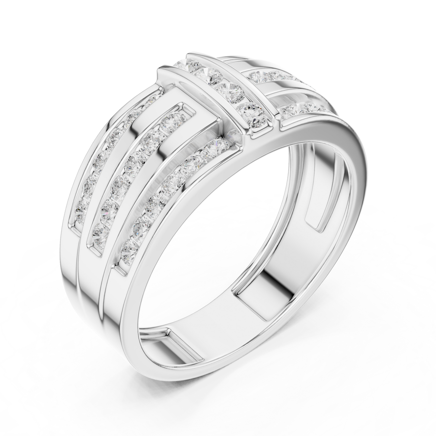 Titan Spark Mens Diamond Ring