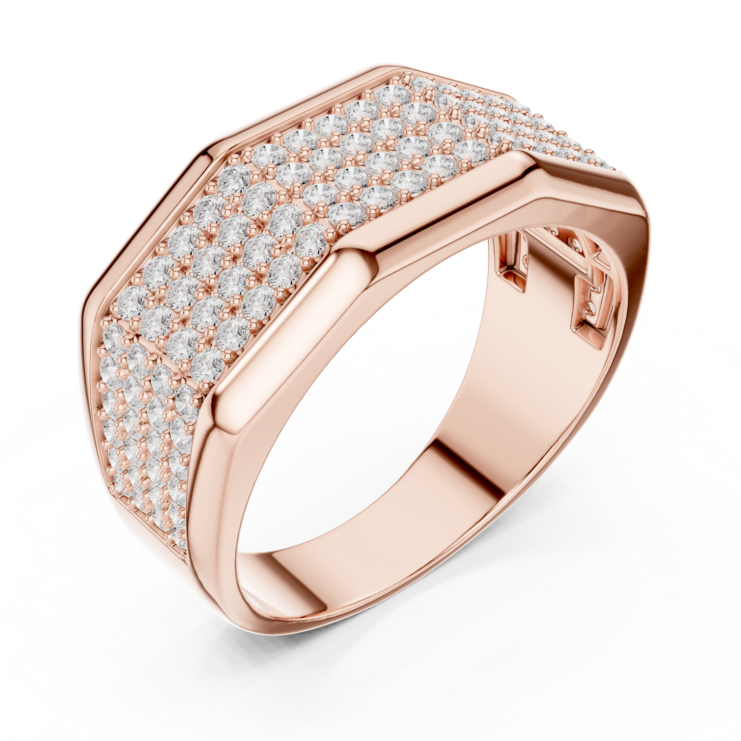Shadow Forge Mens Diamond Ring