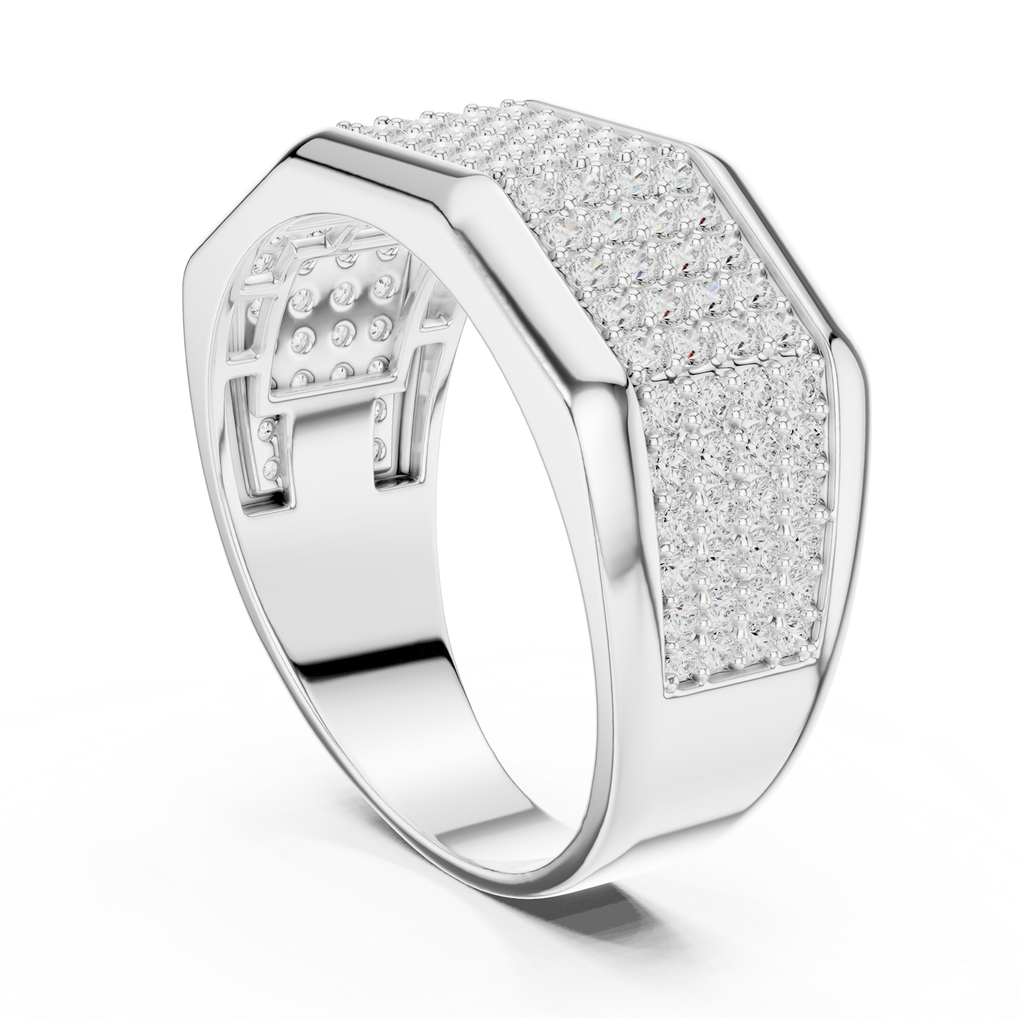 Shadow Forge Mens Diamond Ring