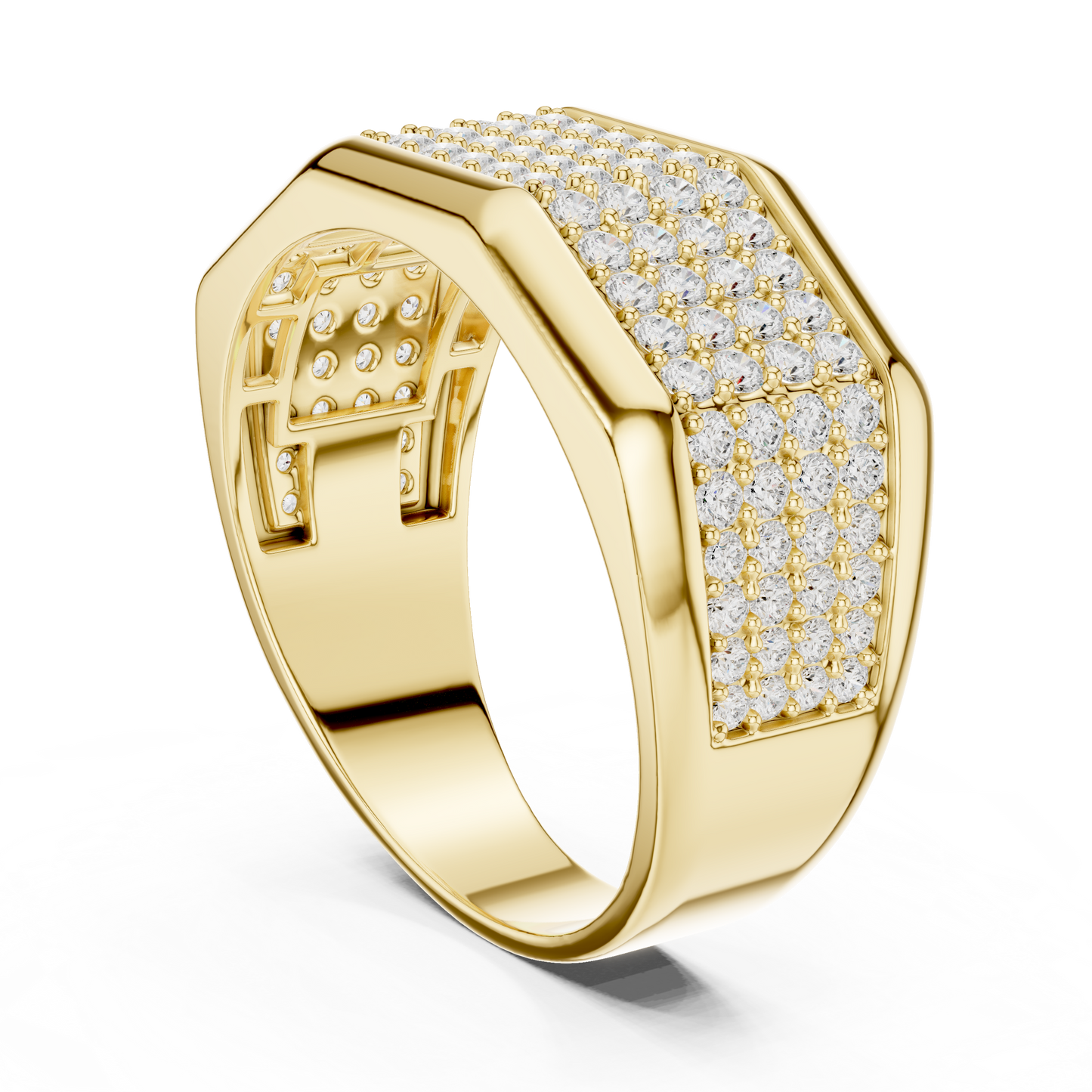 Shadow Forge Mens Diamond Ring