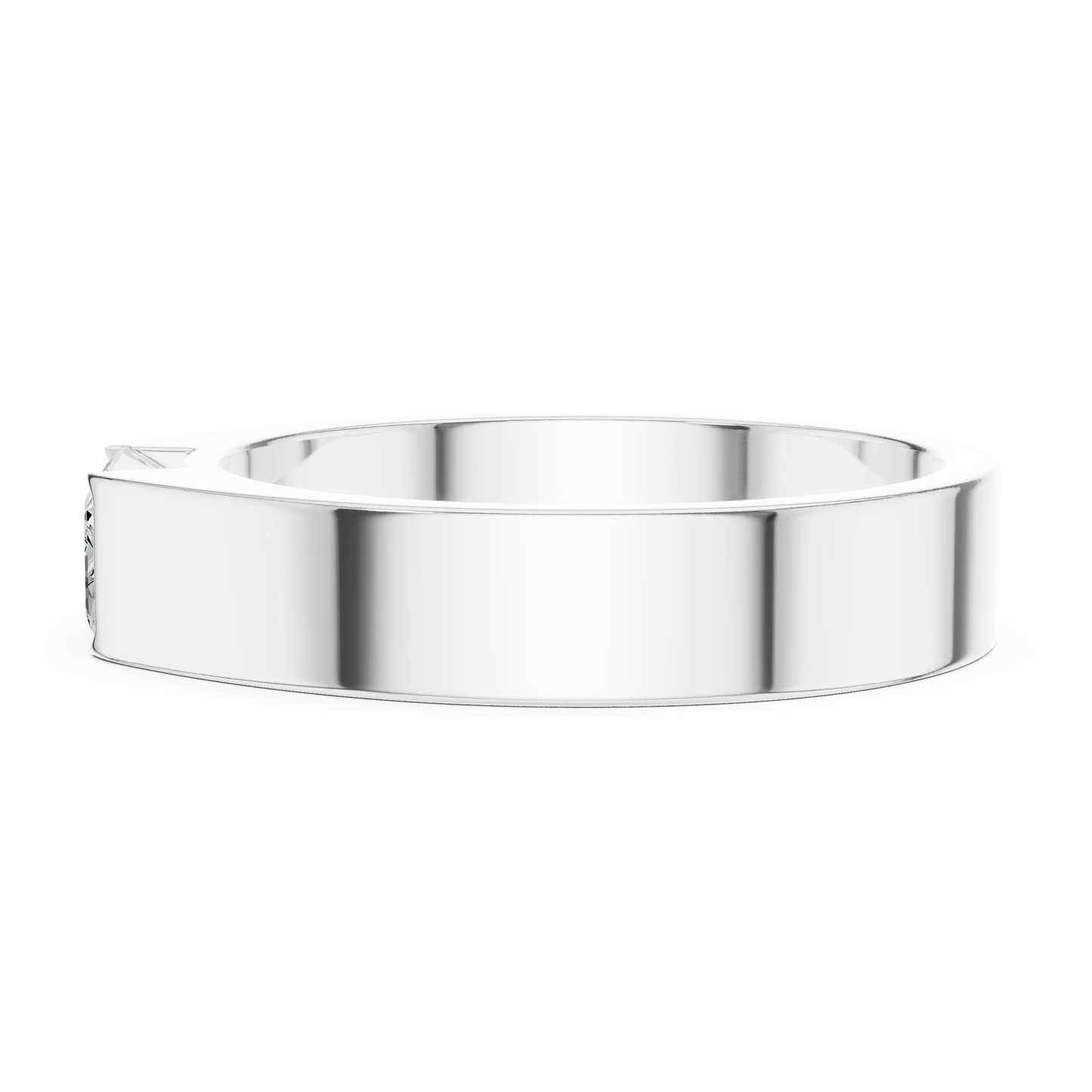 Aether Solitaire Ring for Men