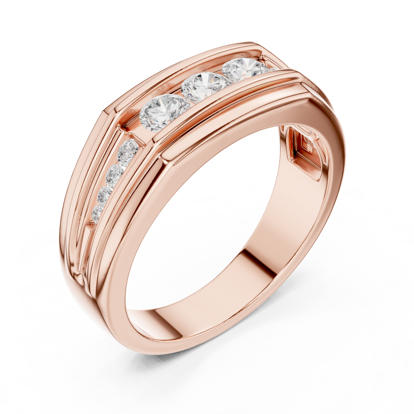 The Monarch Band Diamond Ring for Men