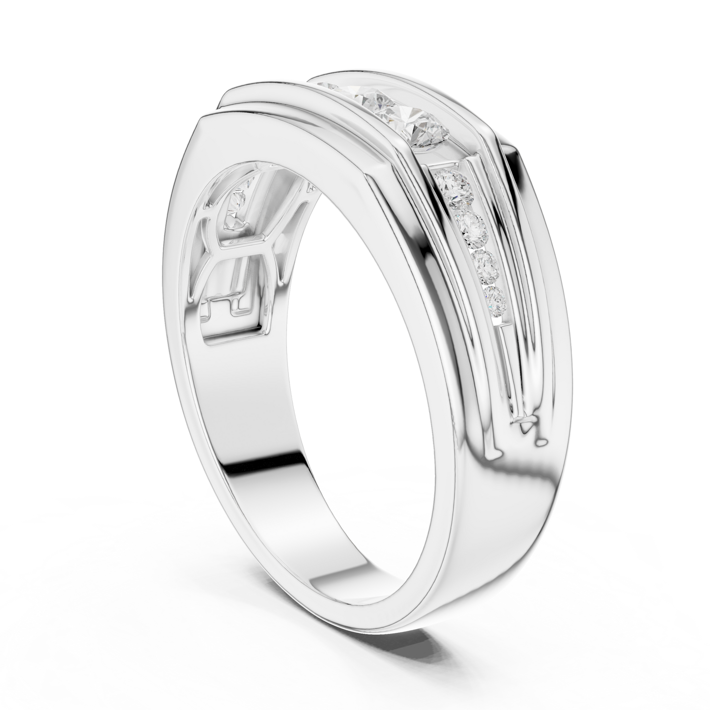 The Monarch Band Diamond Ring for Men