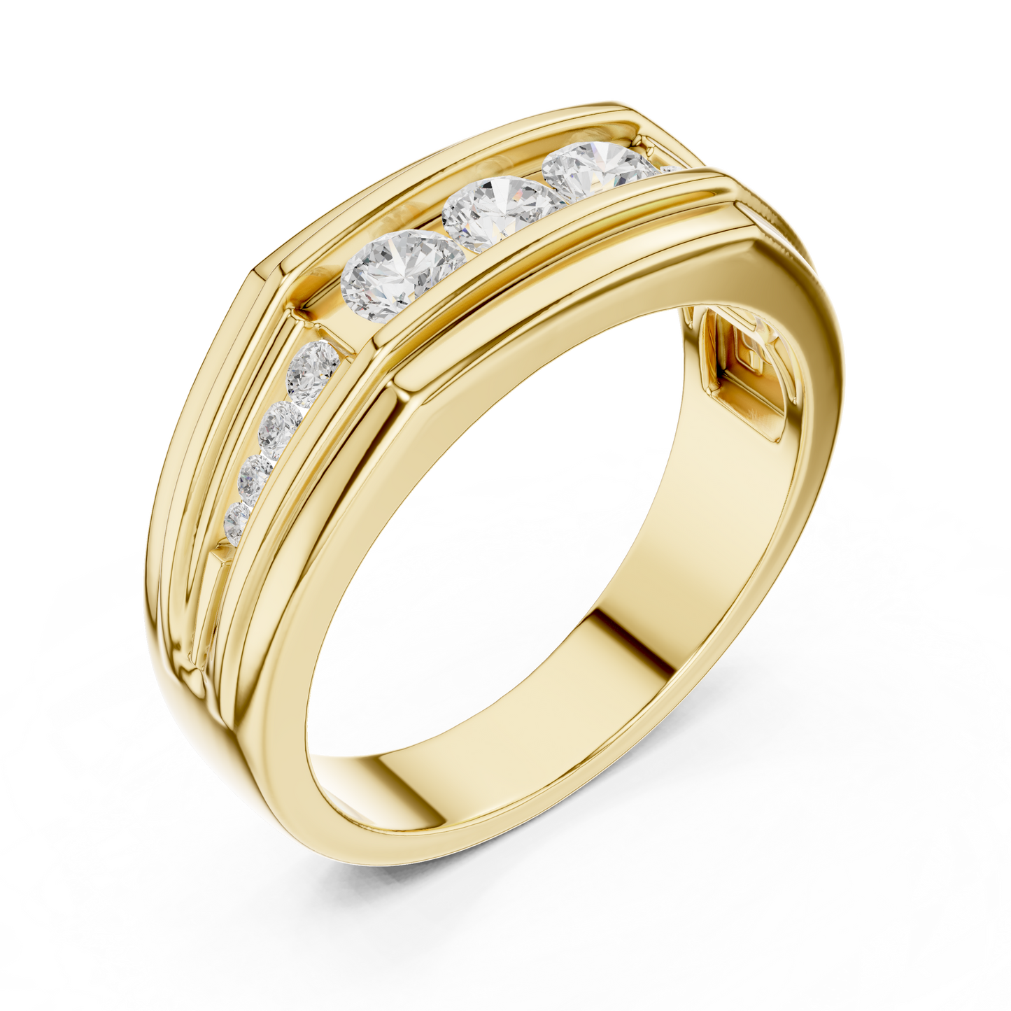 The Monarch Band Diamond Ring for Men