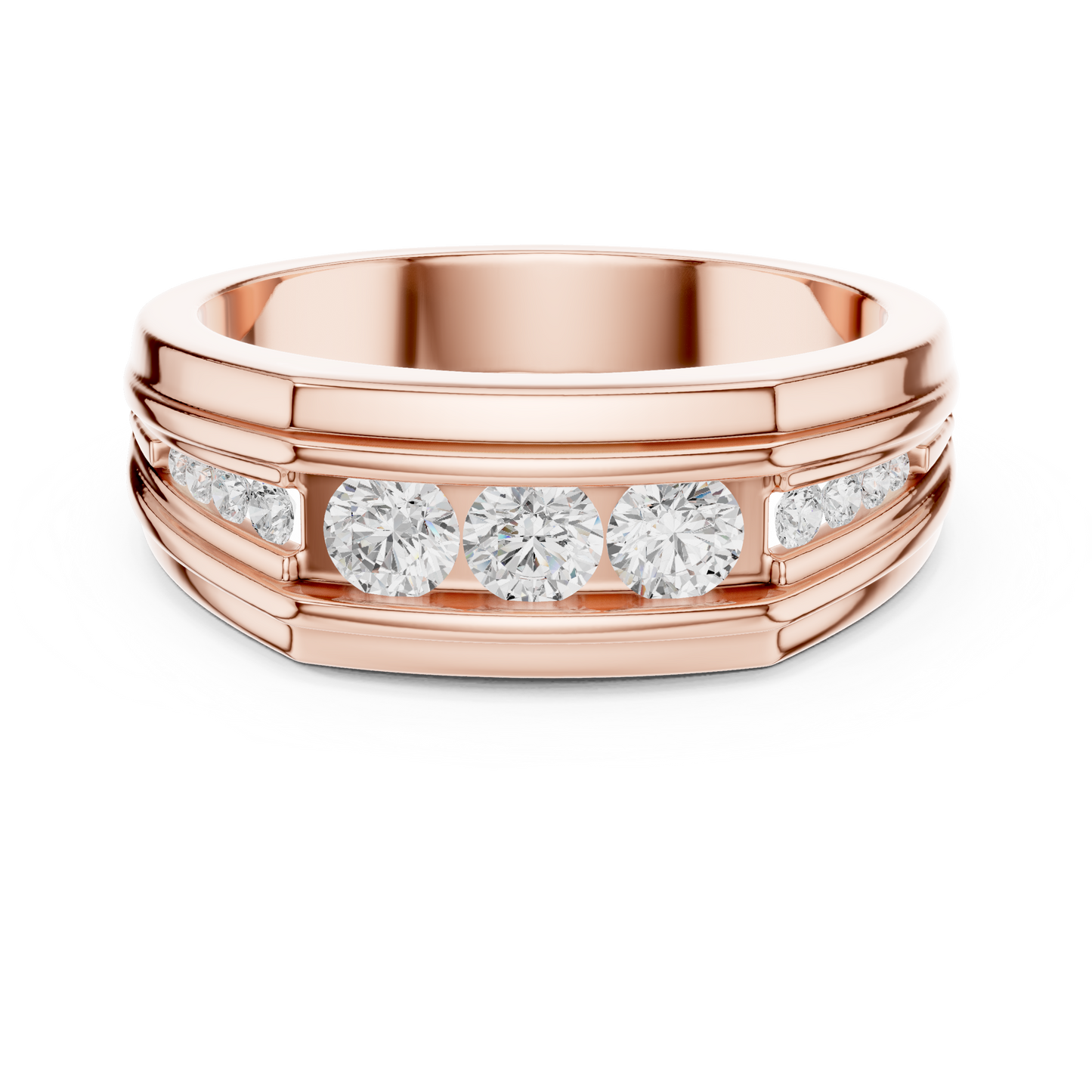 The Monarch Band Diamond Ring for Men