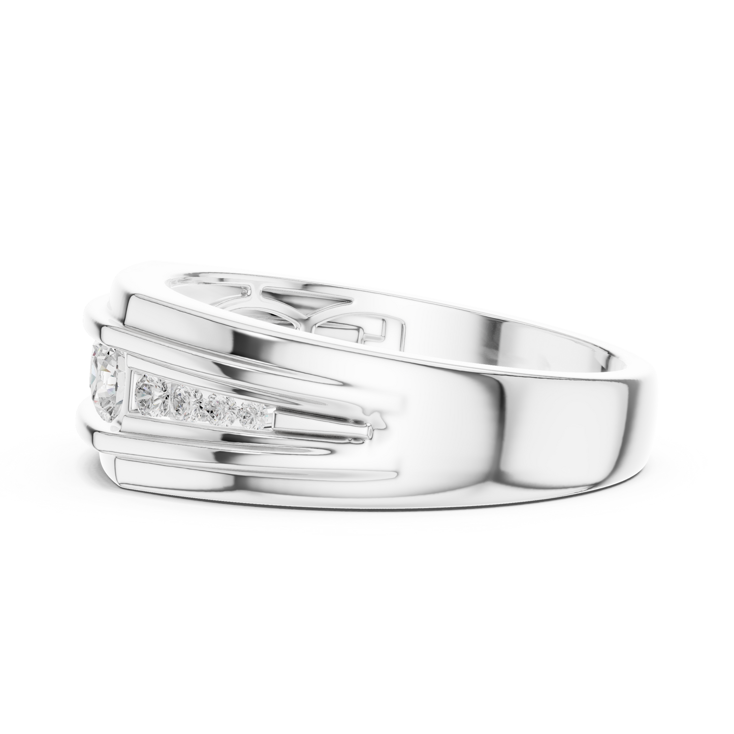 The Monarch Band Diamond Ring for Men