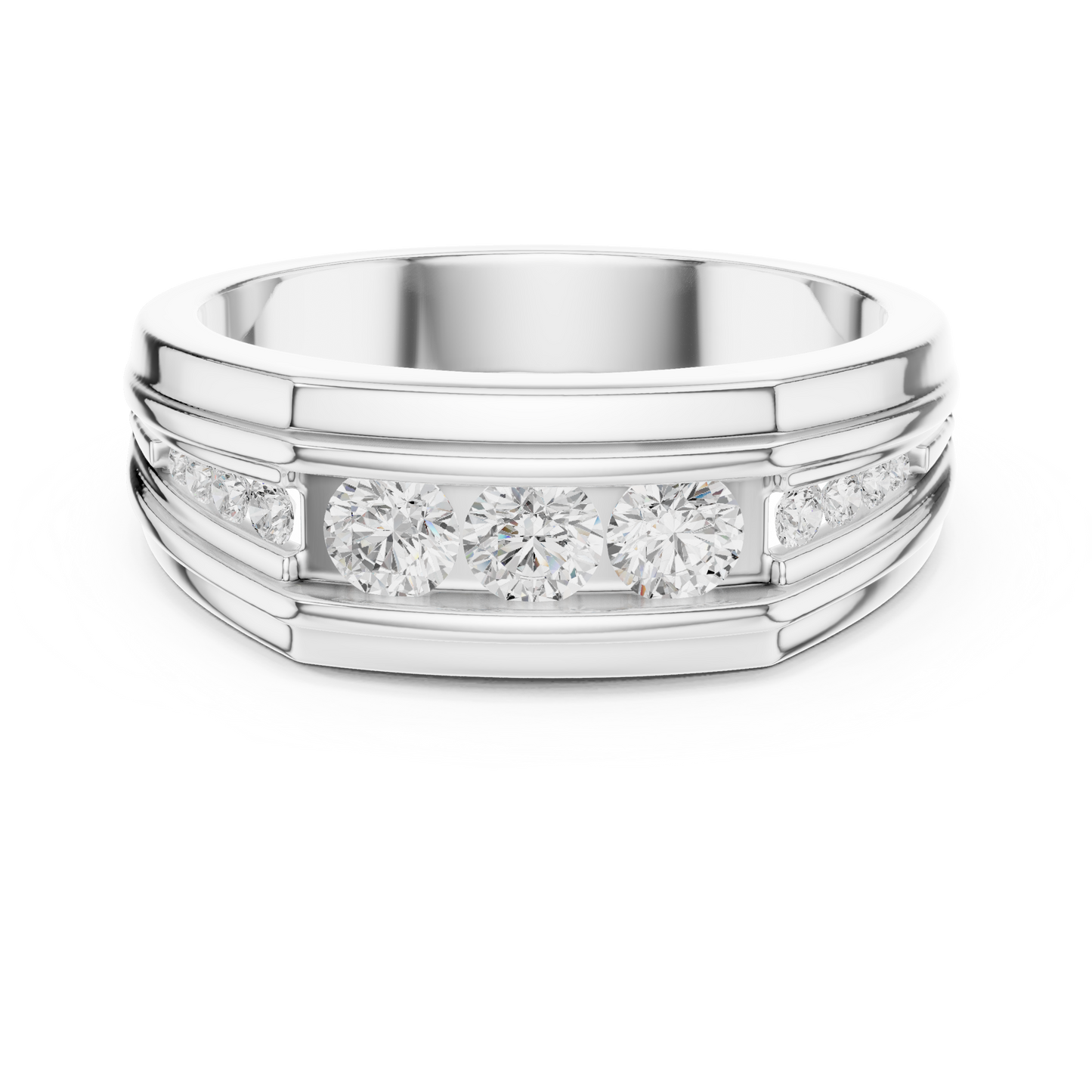 The Monarch Band Diamond Ring for Men