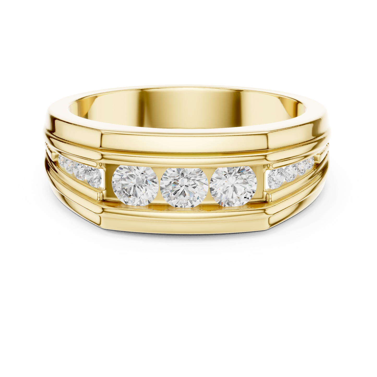 The Monarch Band Diamond Ring for Men