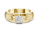 Rogue Solitaire Ring for Men