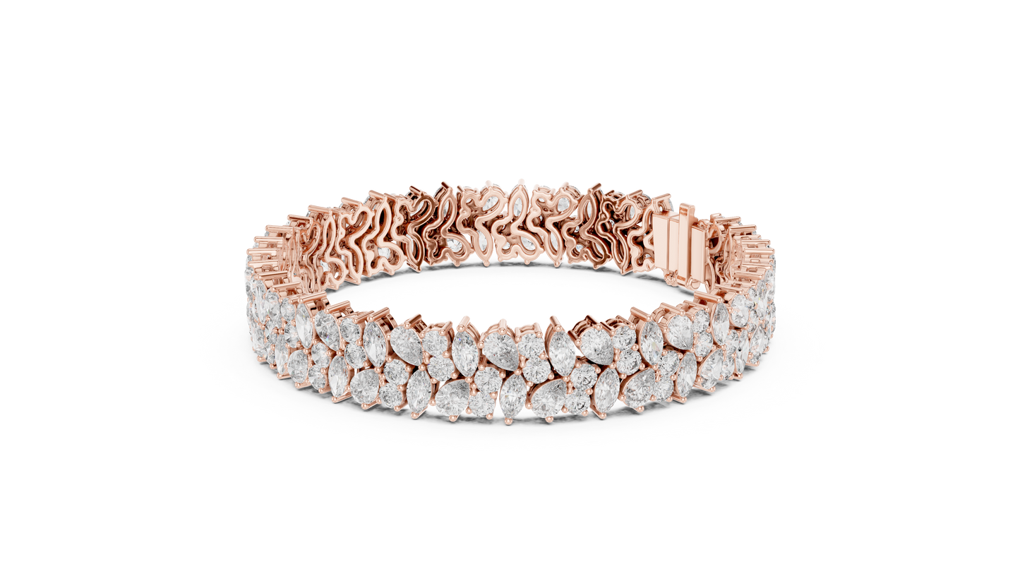 Dominion Wrap Diamond Bracelet