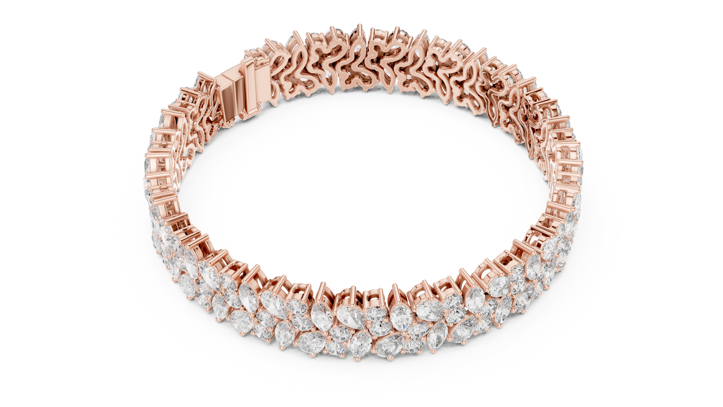 Dominion Wrap Diamond Bracelet