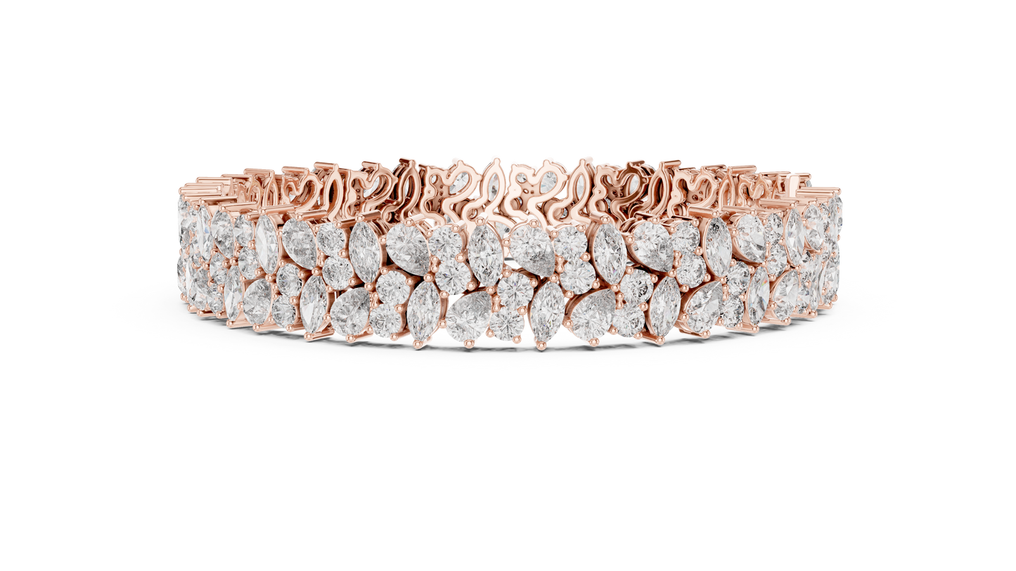 Dominion Wrap Diamond Bracelet