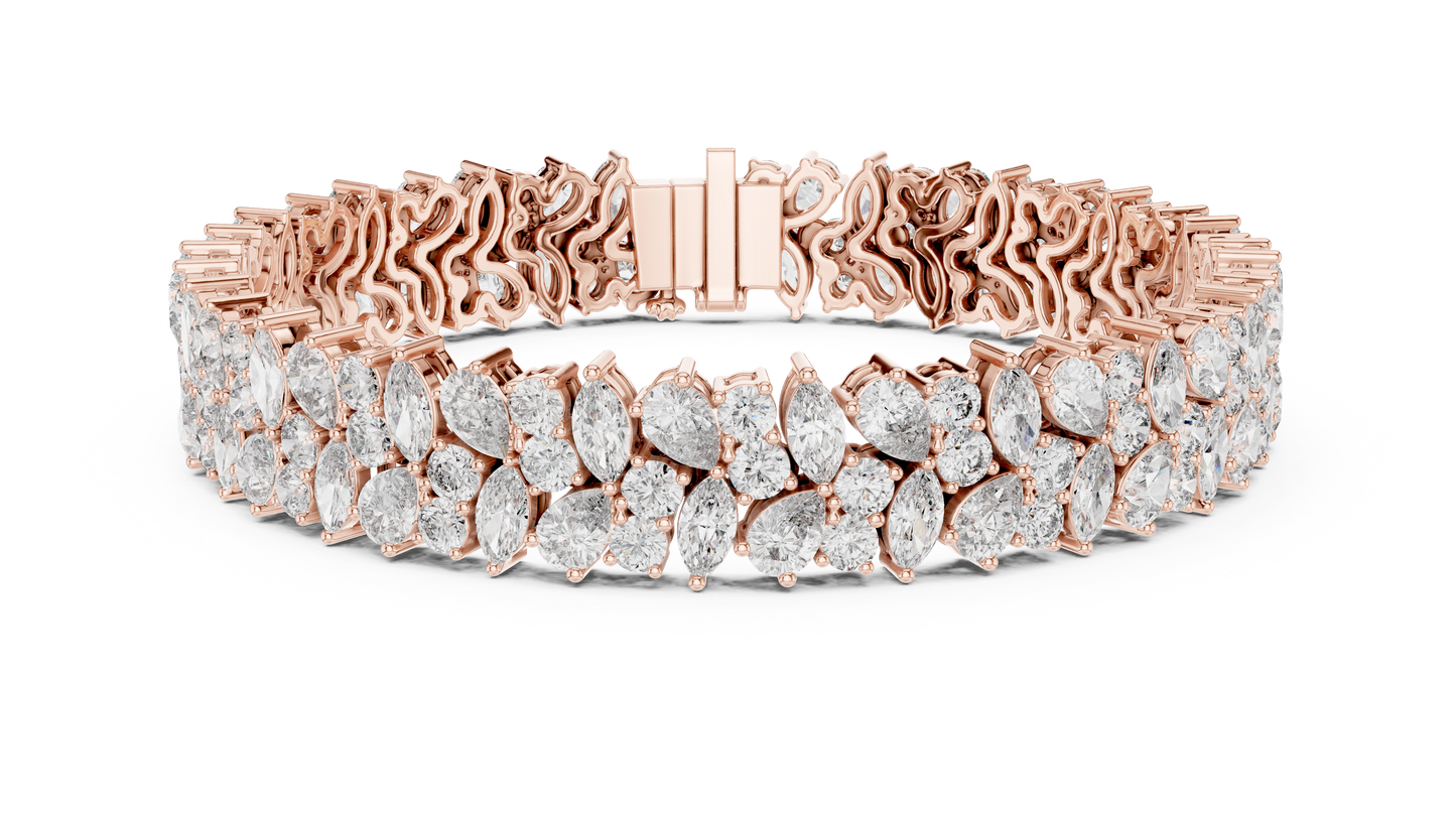 Dominion Wrap Diamond Bracelet