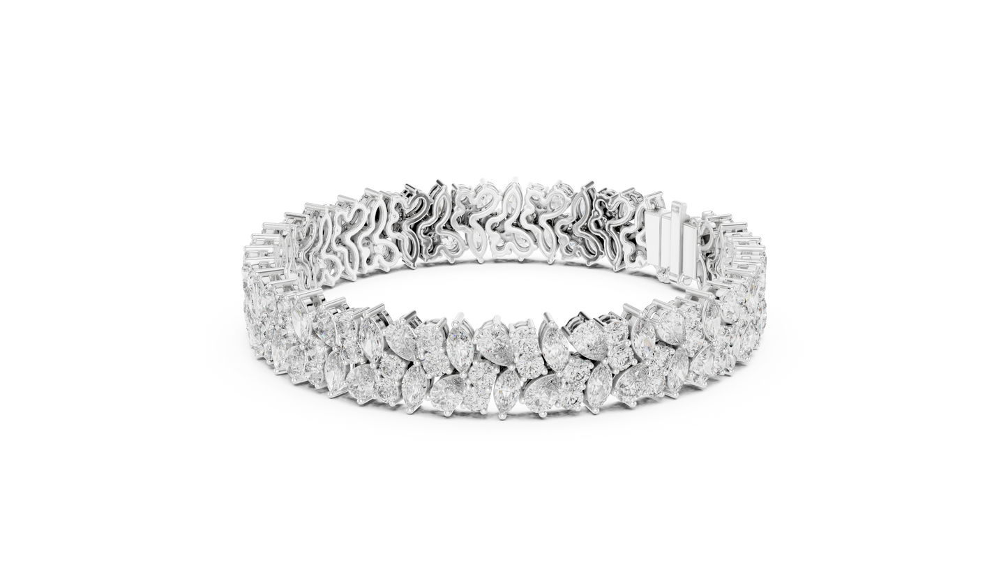 Dominion Wrap Diamond Bracelet