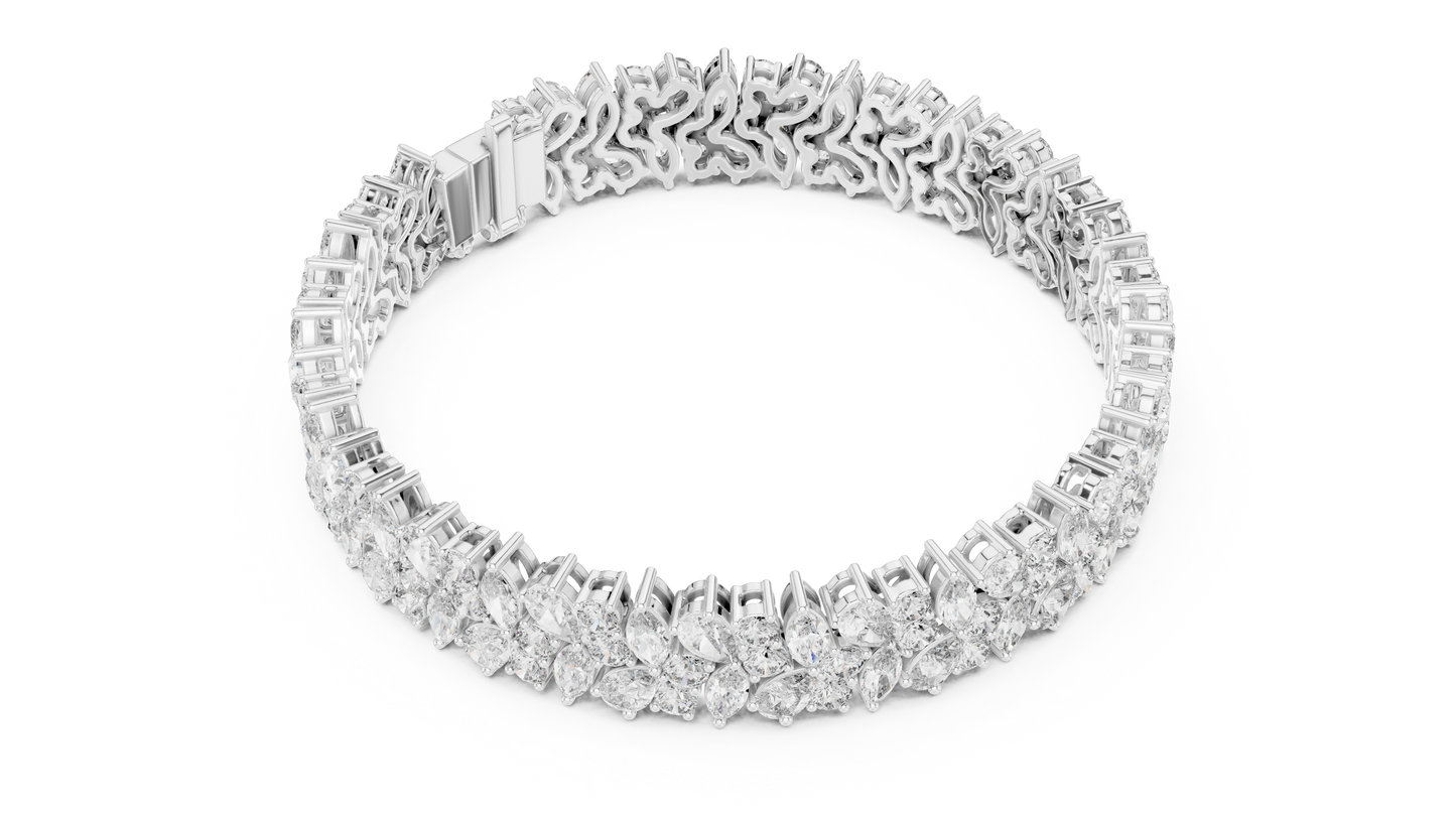 Dominion Wrap Diamond Bracelet