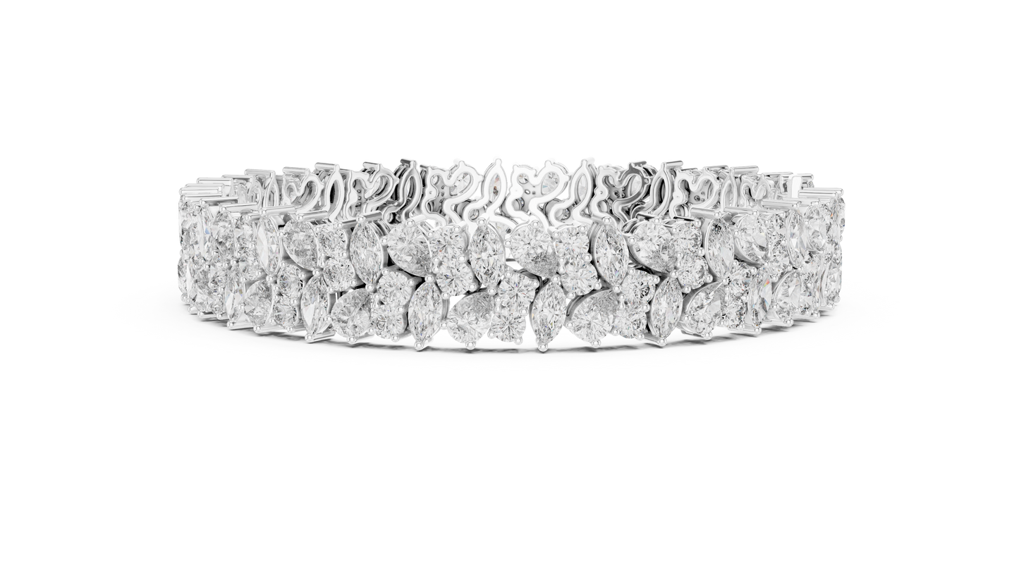 Dominion Wrap Diamond Bracelet
