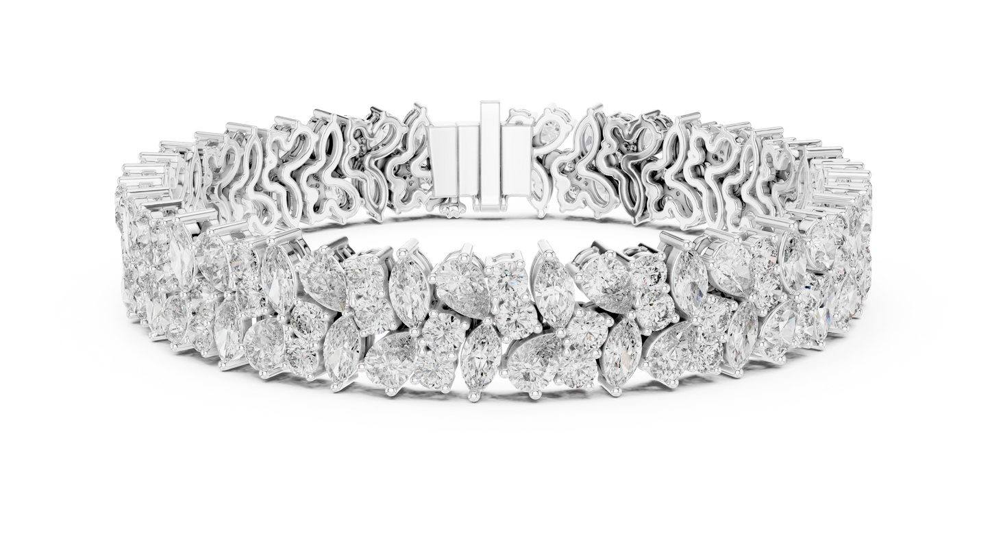 Dominion Wrap Diamond Bracelet