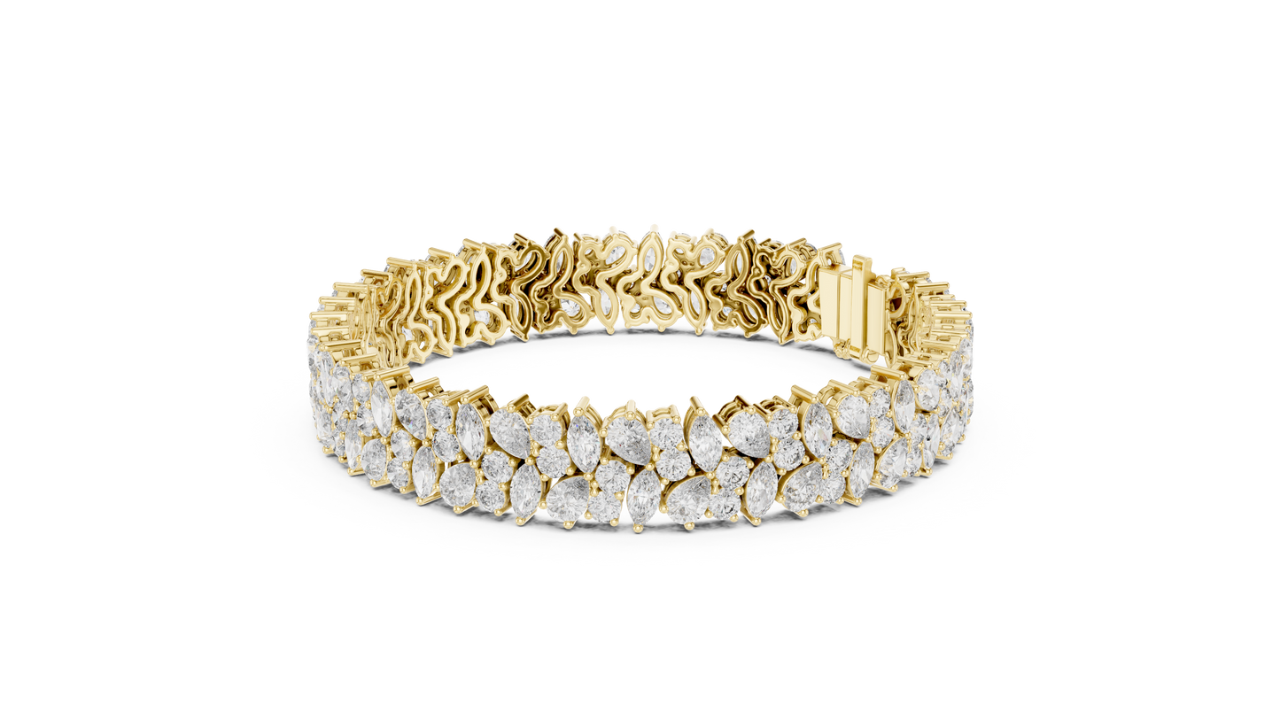 Dominion Wrap Diamond Bracelet