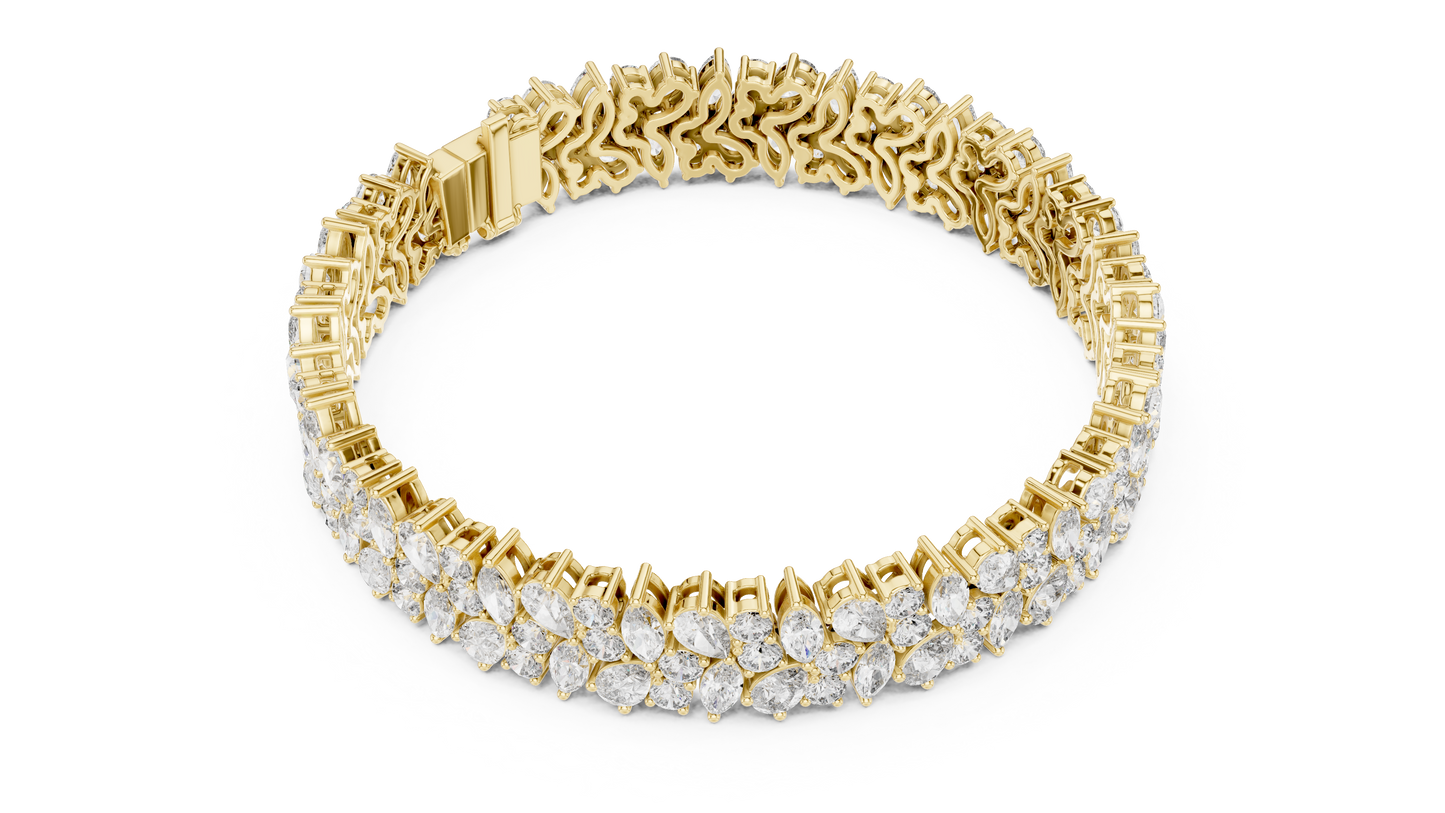 Dominion Wrap Diamond Bracelet