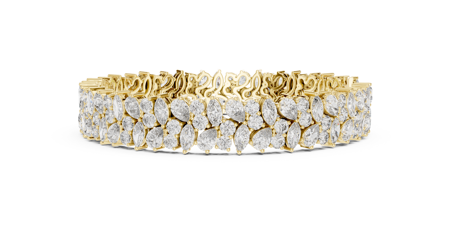 Dominion Wrap Diamond Bracelet