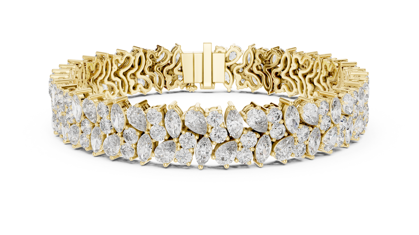 Dominion Wrap Diamond Bracelet