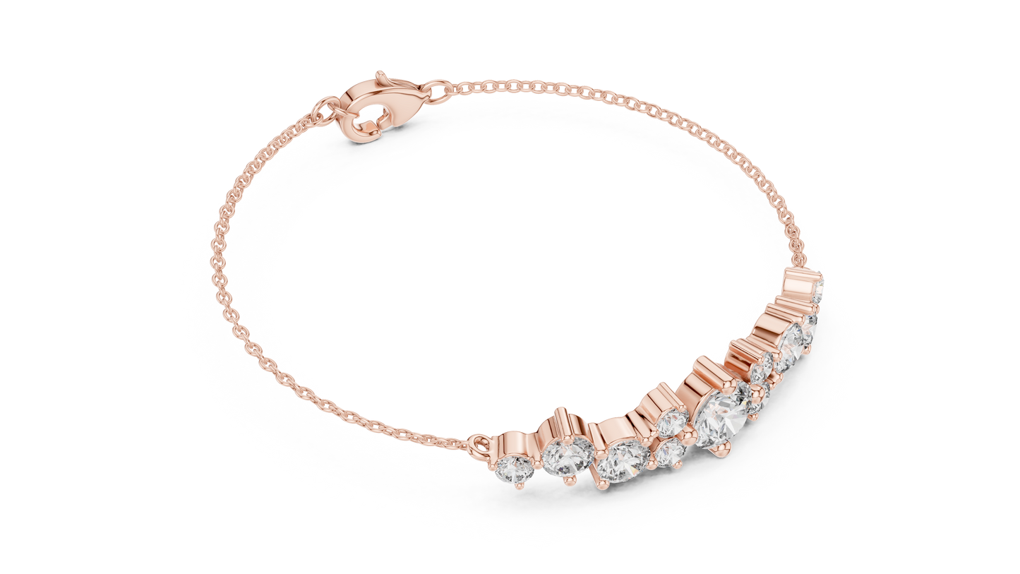 Celestial Grace Diamond Bracelet