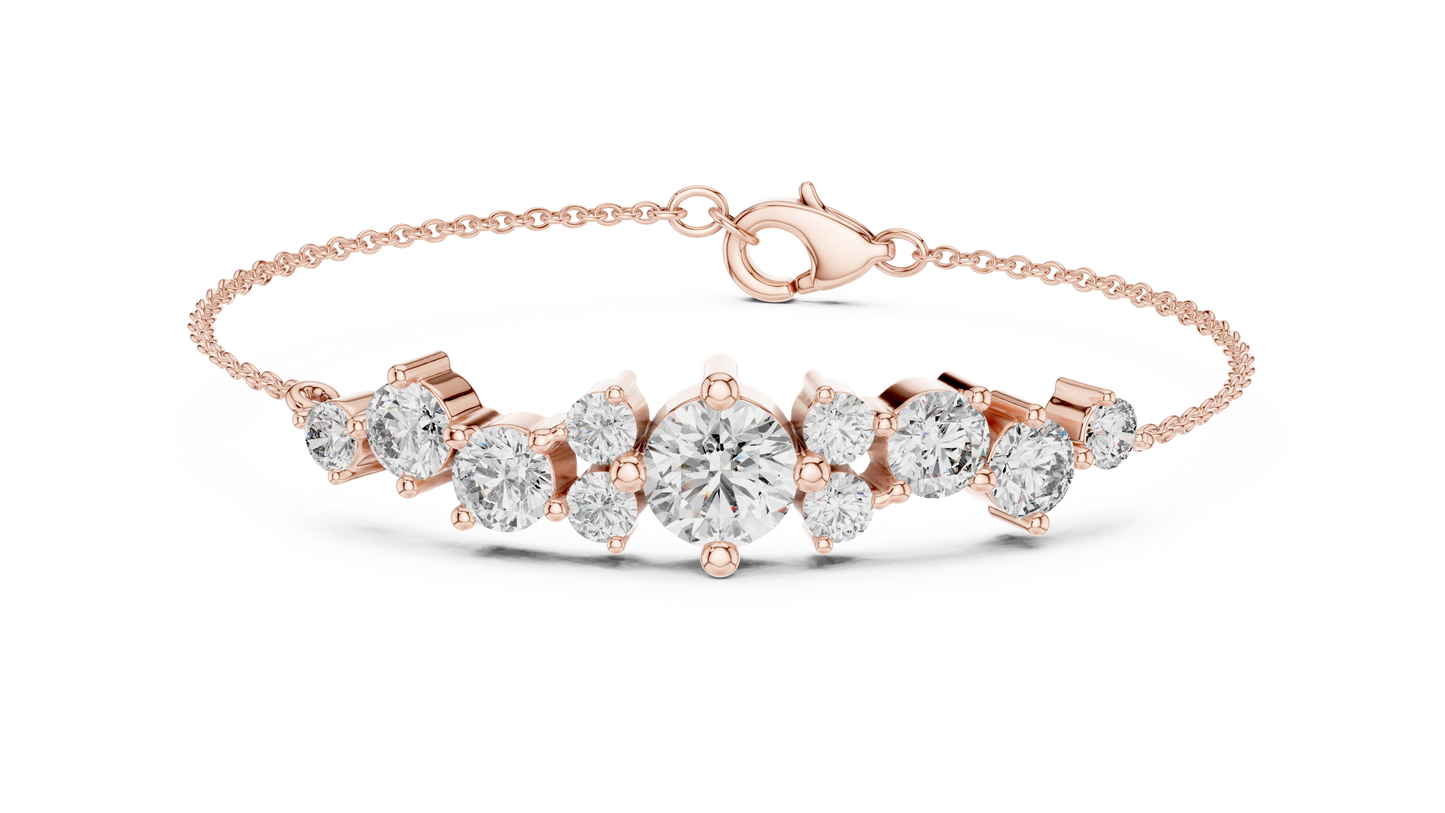 Celestial Grace Diamond Bracelet