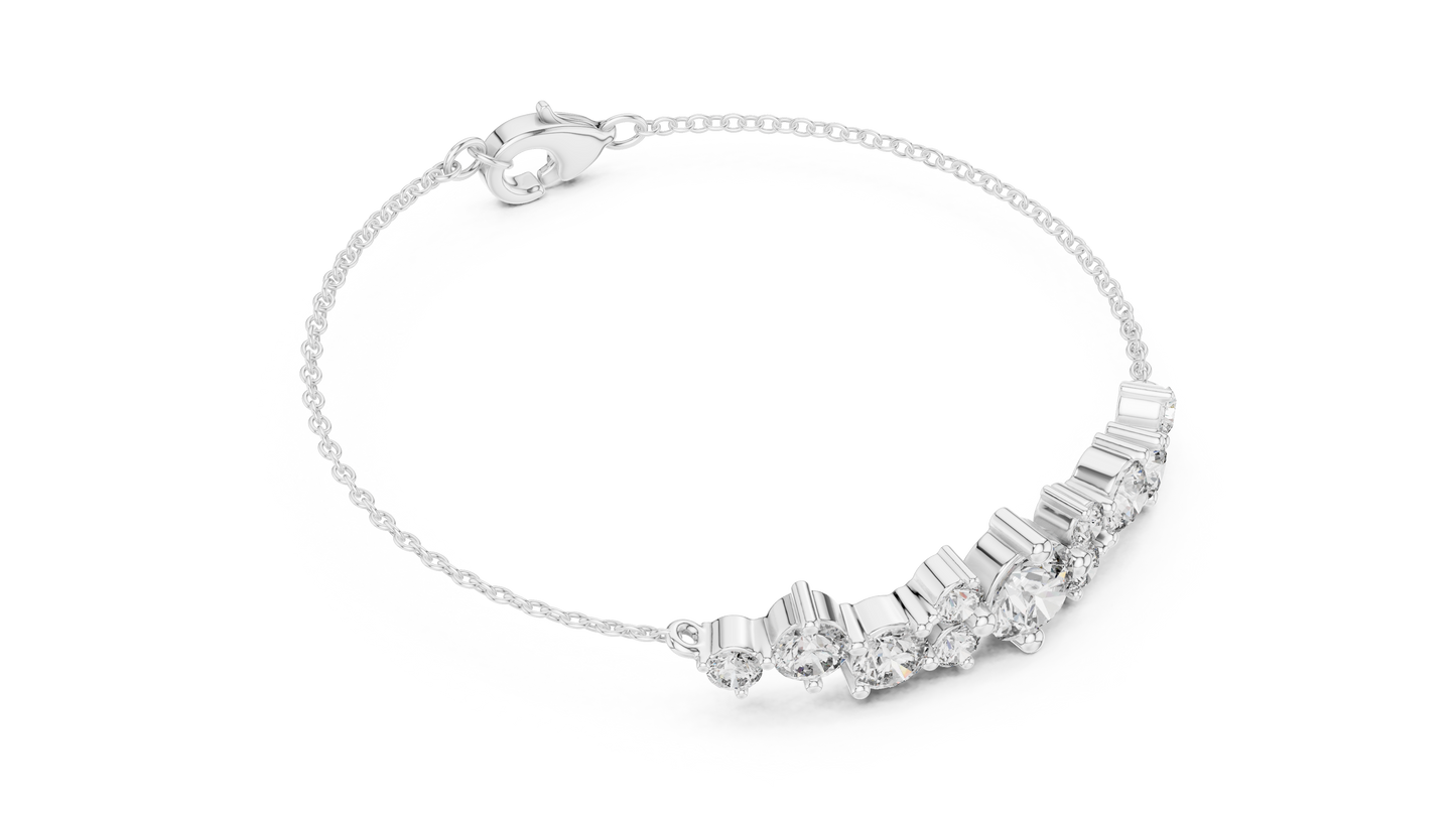Celestial Grace Diamond Bracelet