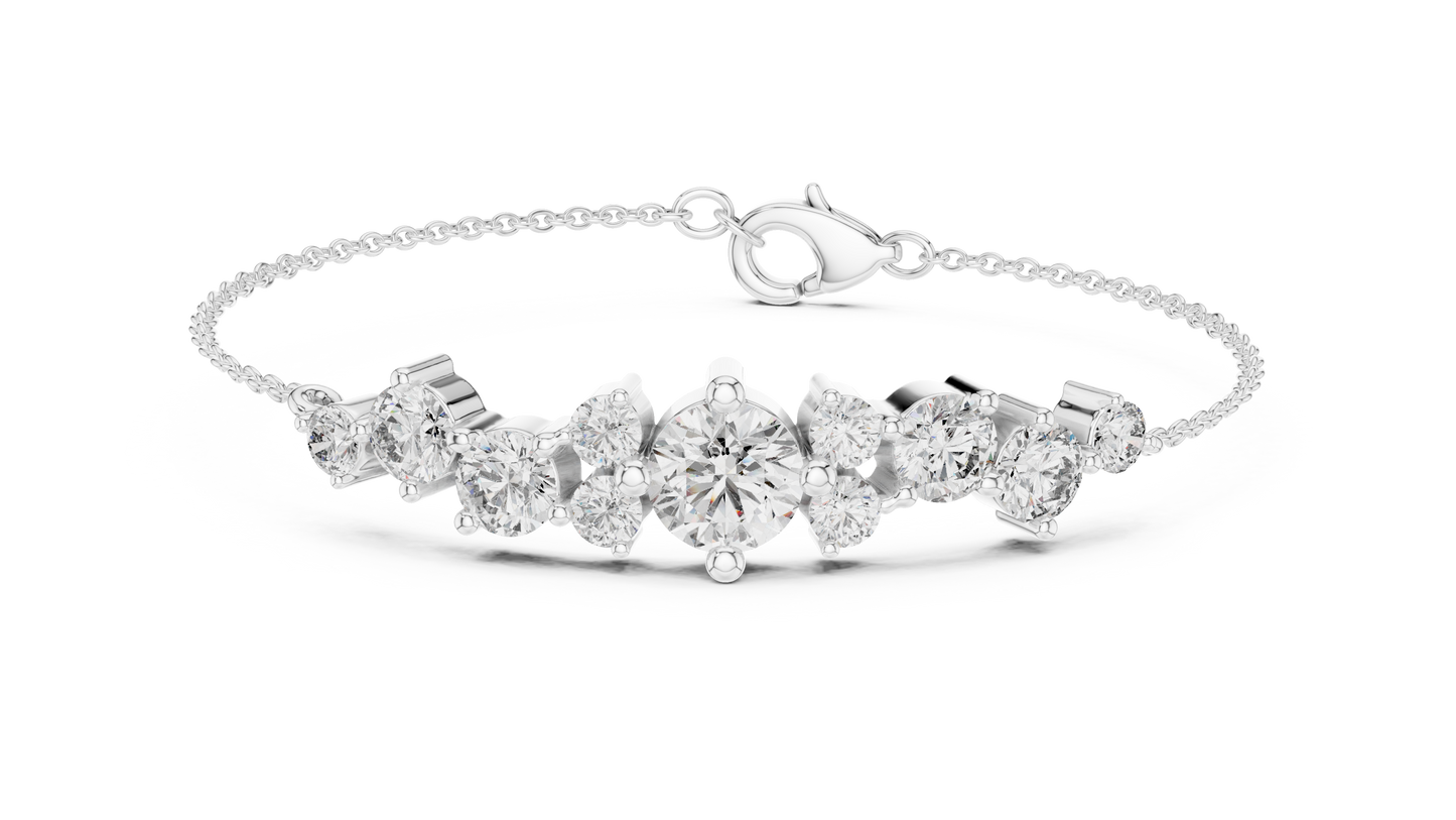 Celestial Grace Diamond Bracelet