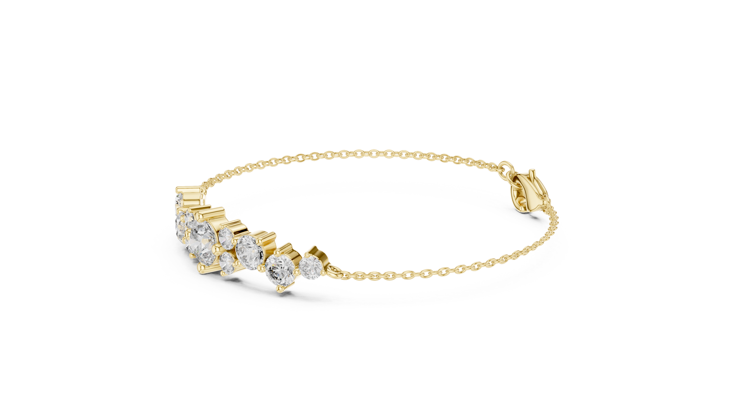 Celestial Grace Diamond Bracelet
