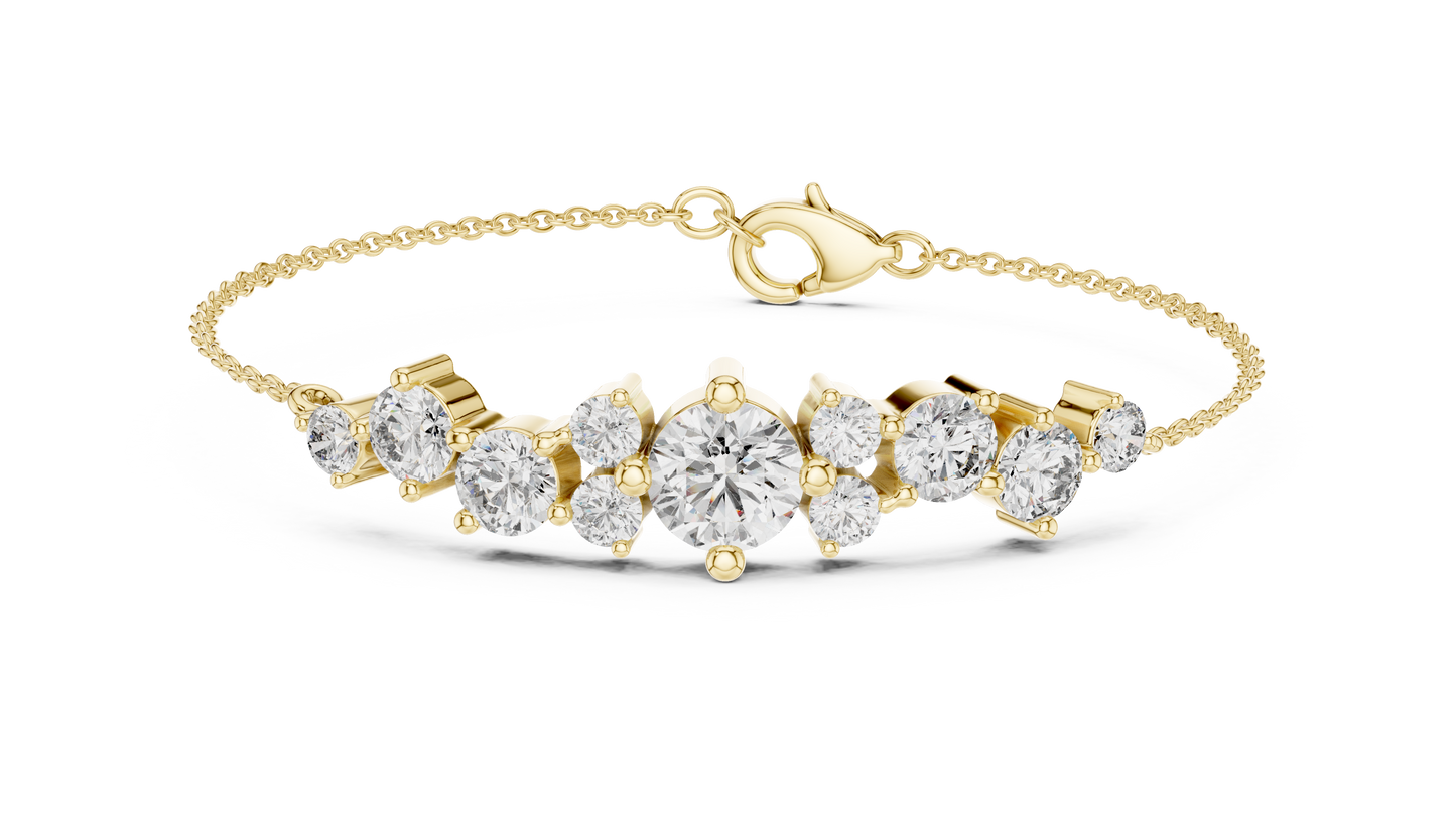 Celestial Grace Diamond Bracelet